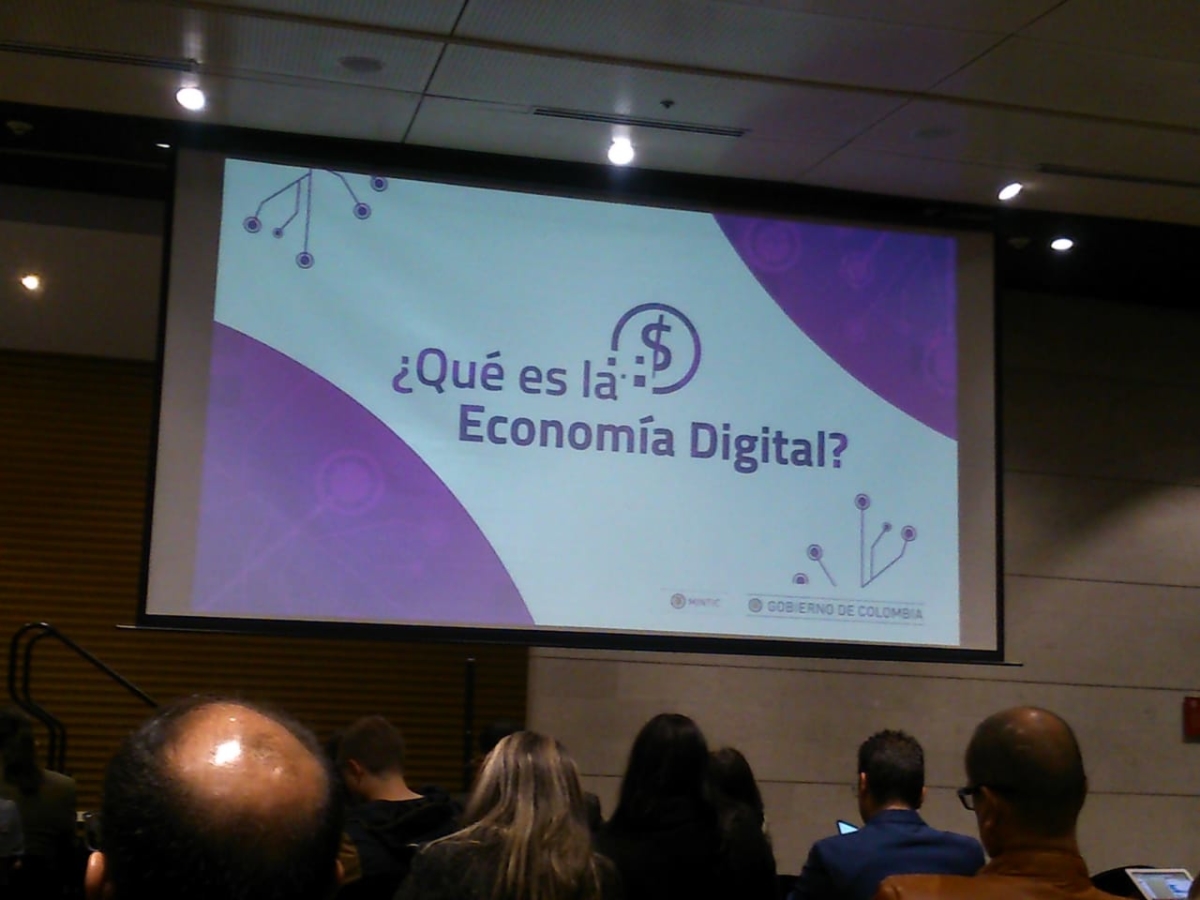 Foro sobre Economía Digital en Colombia. 21 de junio de 2018